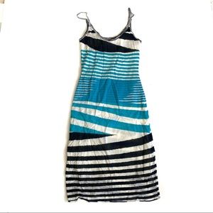 Missoni Sport Black & Blue Knit Dress - M